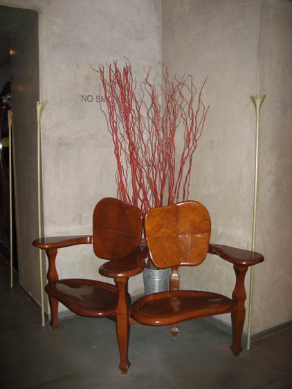 Sessel in der Lobby